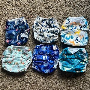MAMA KOALA AIO CLOTH DIAPERS + INSERTS